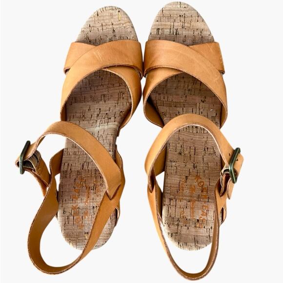 *NWOT Kork-Ease Drew Light Orange Sandals – Sz 11 - Picture 6 of 7